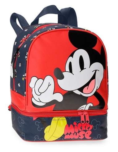 MOCHILA PORTAMERIENDA 28CM. MICKEY MOUSE FASHION