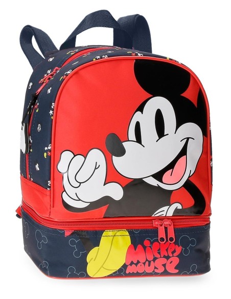 MOCHILA PORTAMERIENDA 28CM. MICKEY MOUSE FASHION