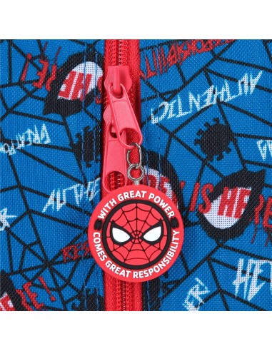 MOCHILA ADAP. 40CM 2C. SPIDERMAN AUTHENTIC