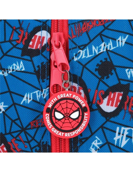 MOCHILA ADAP. 40CM 2C. SPIDERMAN AUTHENTIC
