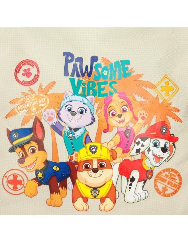 MOCHILA ADAP. 25CM. PAW PATROL PAWSOME VIBES