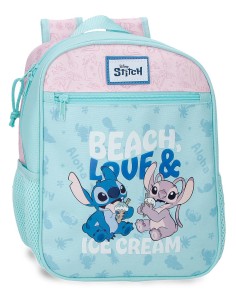 MOCHILA ADAP. 28CM. LILO & STITCH BEACH & LOVE