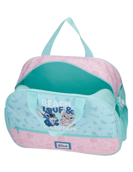 BOLSA DE VIAJE 40CM. LILO & STITCH BEACH & LOVE