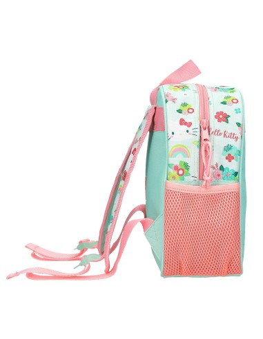 MOCHILA 25CM. HELLO KITTY FLORAL