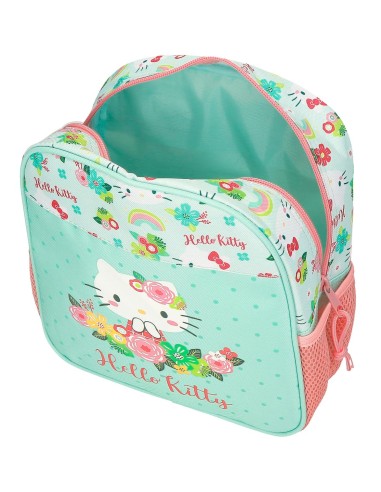 MOCHILA 25CM. HELLO KITTY FLORAL