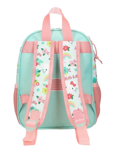 MOCHILA 28CM. HELLO KITTY FLORAL