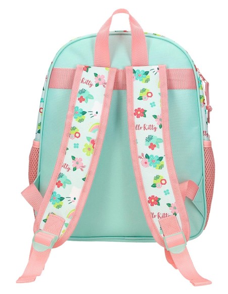 MOCHILA 33CM. HELLO KITTY FLORAL