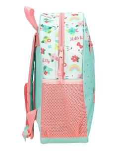 MOCHILA ADAP. 33CM. HELLO KITTY FLORAL 2