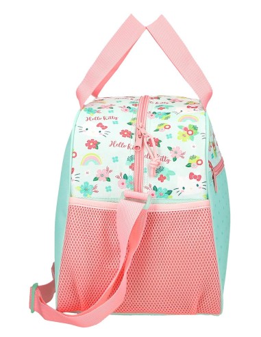 BOLSA DE VIAJE 40CM. HELLO KITTY FLORAL