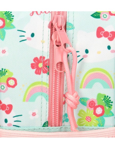 BOLSA DE VIAJE 40CM. HELLO KITTY FLORAL