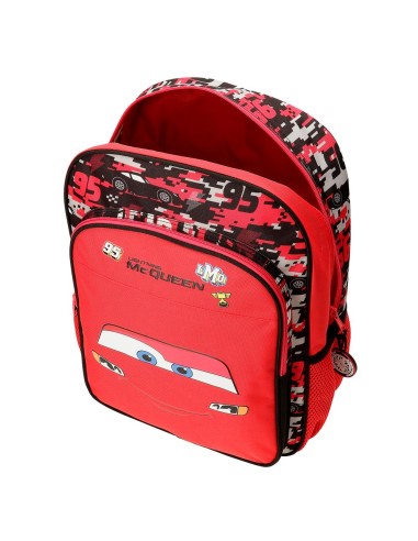 MOCHILA ADAP. 40CM. CARS MCQUEEN