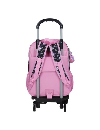 MOCHILA ADAP. 40CM. C/CARRO. KUROMI FORTUNE TELLING