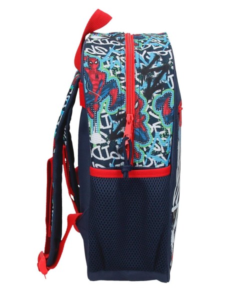 MOCHILA ADAP. 33CM. GRAFFITY OF SPIDERMAN