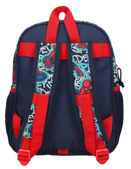 MOCHILA ADAP. 33CM. GRAFFITY OF SPIDERMAN