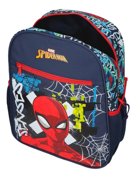 MOCHILA ADAP. 33CM. GRAFFITY OF SPIDERMAN
