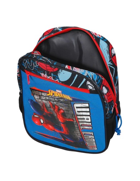 MOCHILA ADAP. 28CM. SPIDERMAN WALL CRAWLER