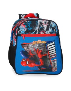 MOCHILA ADAP. 33CM. SPIDERMAN WALL CRAWLER