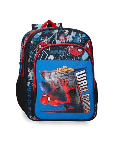 MOCHILA ADAP. 40CM. SPIDERMAN WALL CRAWLER
