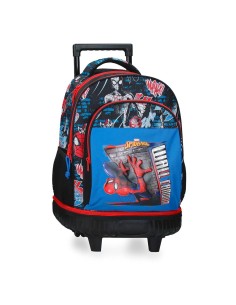 MOCHILA COMPACT 2R. SPIDERMAN WALL CRAWLER