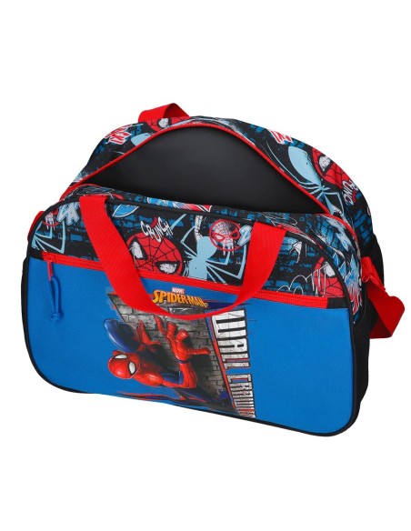 BOLSA DE VIAJE 40CM. SPIDERMAN WALL CRAWLER