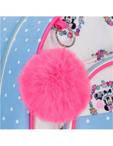 MOCHILA ADAP. 40CM. MINNIE FLOWERS