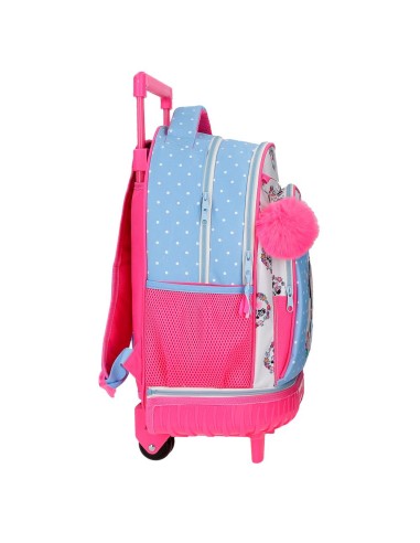 MOCHILA COMPACT 2R. MINNIE FLOWERS
