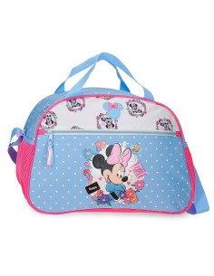BOLSA DE VIAJE 40CM. MINNIE FLOWERS
