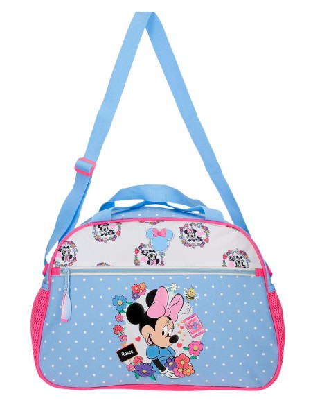 BOLSA DE VIAJE 40CM. MINNIE FLOWERS