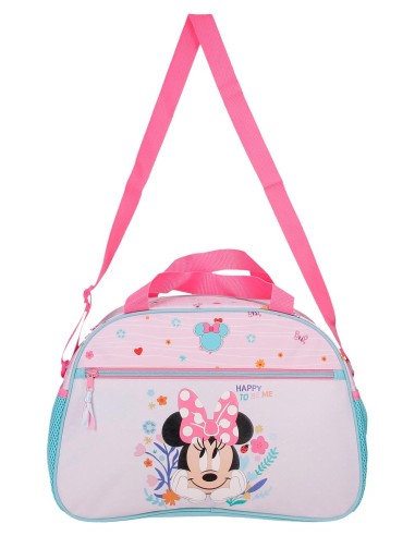 BOLSA DE VIAJE 40CM. MINNIE HAPPY TO BE ME