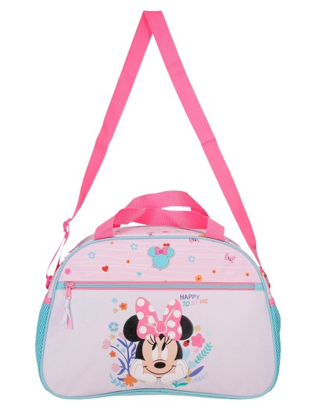 BOLSA DE VIAJE 40CM. MINNIE HAPPY TO BE ME