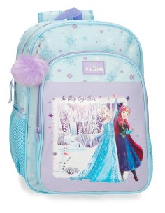 MOCHILA ADAP. 40CM. FROZEN IN THIS TOGETHER