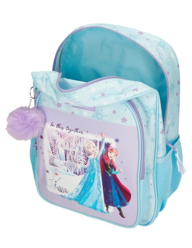 MOCHILA ADAP. 40CM. FROZEN IN THIS TOGETHER