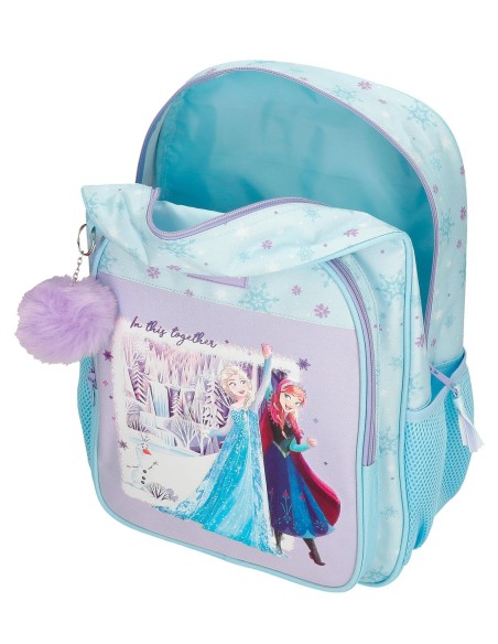 MOCHILA ADAP. 40CM. FROZEN IN THIS TOGETHER