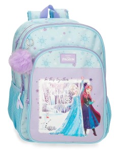 MOCHILA ADAP. 40CM 2C. FROZEN IN THIS TOGETHER