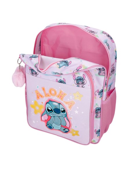 MOCHILA ADAP. 40CM. STITCH YOU & ME