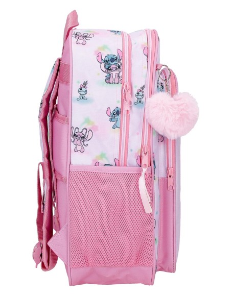 MOCHILA ADAP. 40CM 2C. STITCH YOU & ME