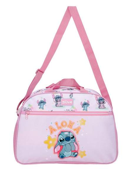 BOLSA DE VIAJE 40CM. STITCH YOU & ME