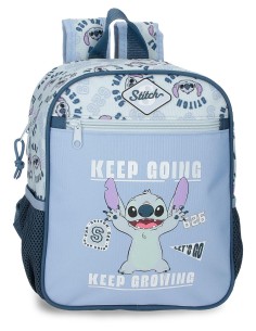 MOCHILA ADAP. 28CM. STITCH KEEP GOING