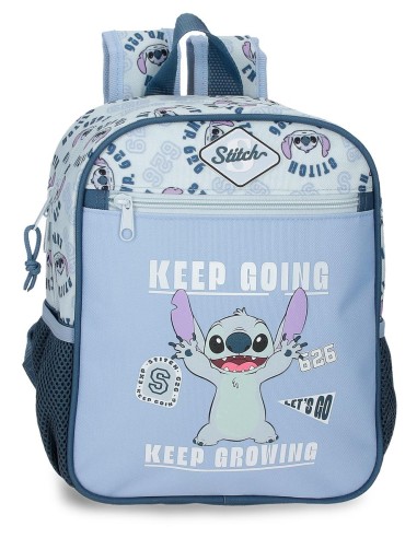 MOCHILA ADAP. 28CM. STITCH KEEP GOING