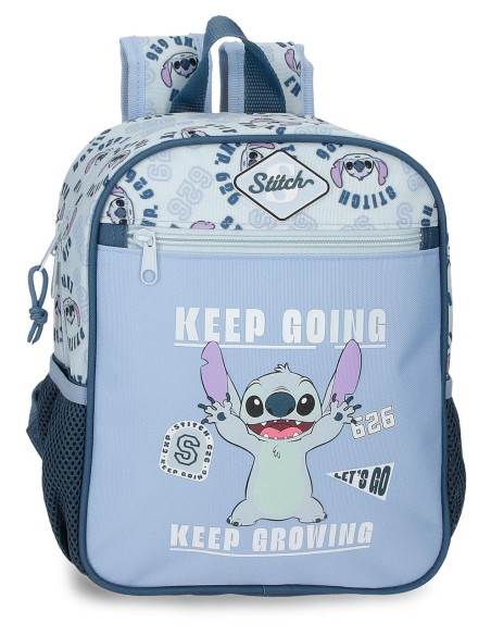 MOCHILA ADAP. 28CM. STITCH KEEP GOING