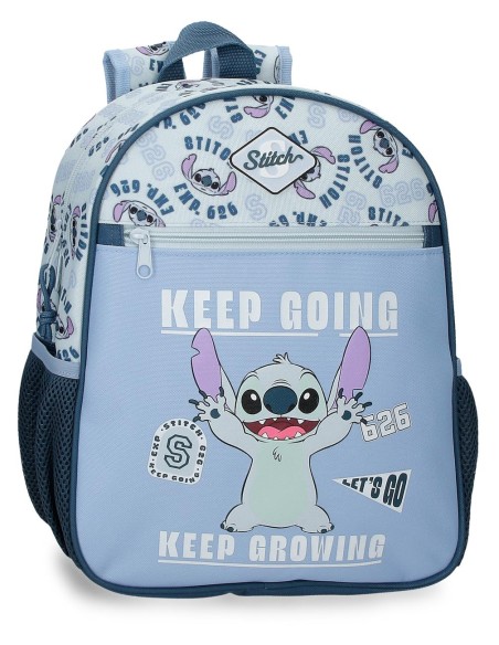 MOCHILA ADAP. 33CM. STITCH KEEP GOING
