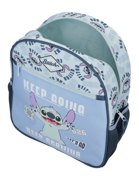 MOCHILA ADAP. 33CM. STITCH KEEP GOING