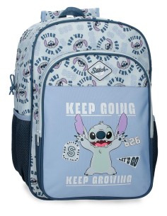 MOCHILA ADAP. 40CM. STITCH KEEP GOING