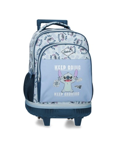 MOCHILA COMPACT 2R. STITCH KEEP GOING