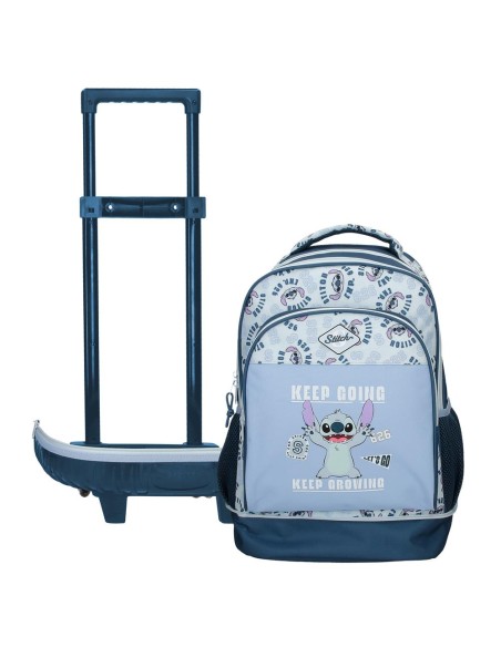 MOCHILA COMPACT 2R. STITCH KEEP GOING