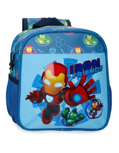 MOCHILA ADAP. 25CM. IRON MAN IRON FRIENDS