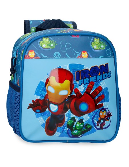MOCHILA ADAP. 25CM. IRON MAN IRON FRIENDS