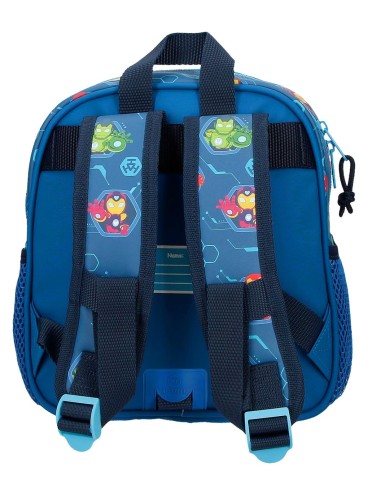 MOCHILA ADAP. 25CM. IRON MAN IRON FRIENDS