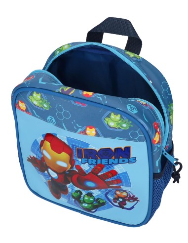 MOCHILA ADAP. 25CM. IRON MAN IRON FRIENDS