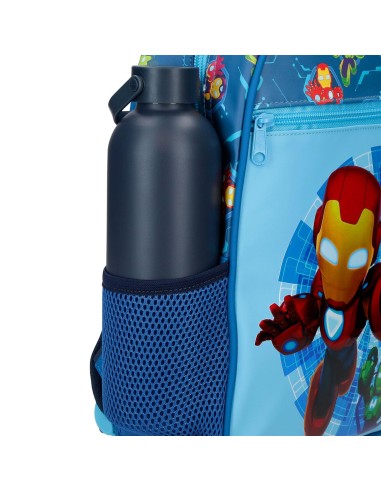 MOCHILA ADAP. 25CM. IRON MAN IRON FRIENDS
